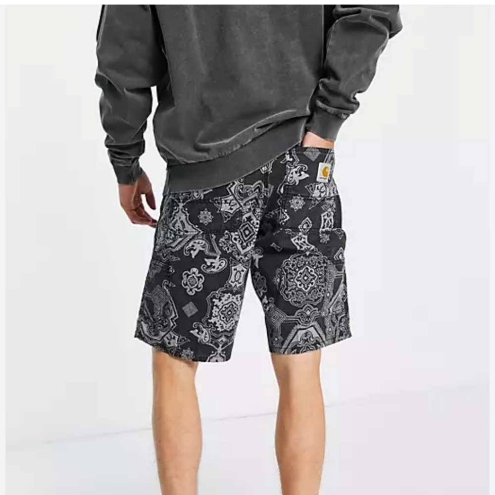 Carhartt | Lead Single Knee Paisley Mens Shorts 34
